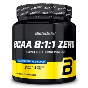 BCAA Zero 8:1:1 250G BiotechUSA - Blue Raspberry