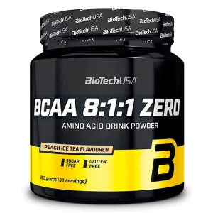 BCAA Zero 8:1:1 250G BiotechUSA - Peach Ice Tea