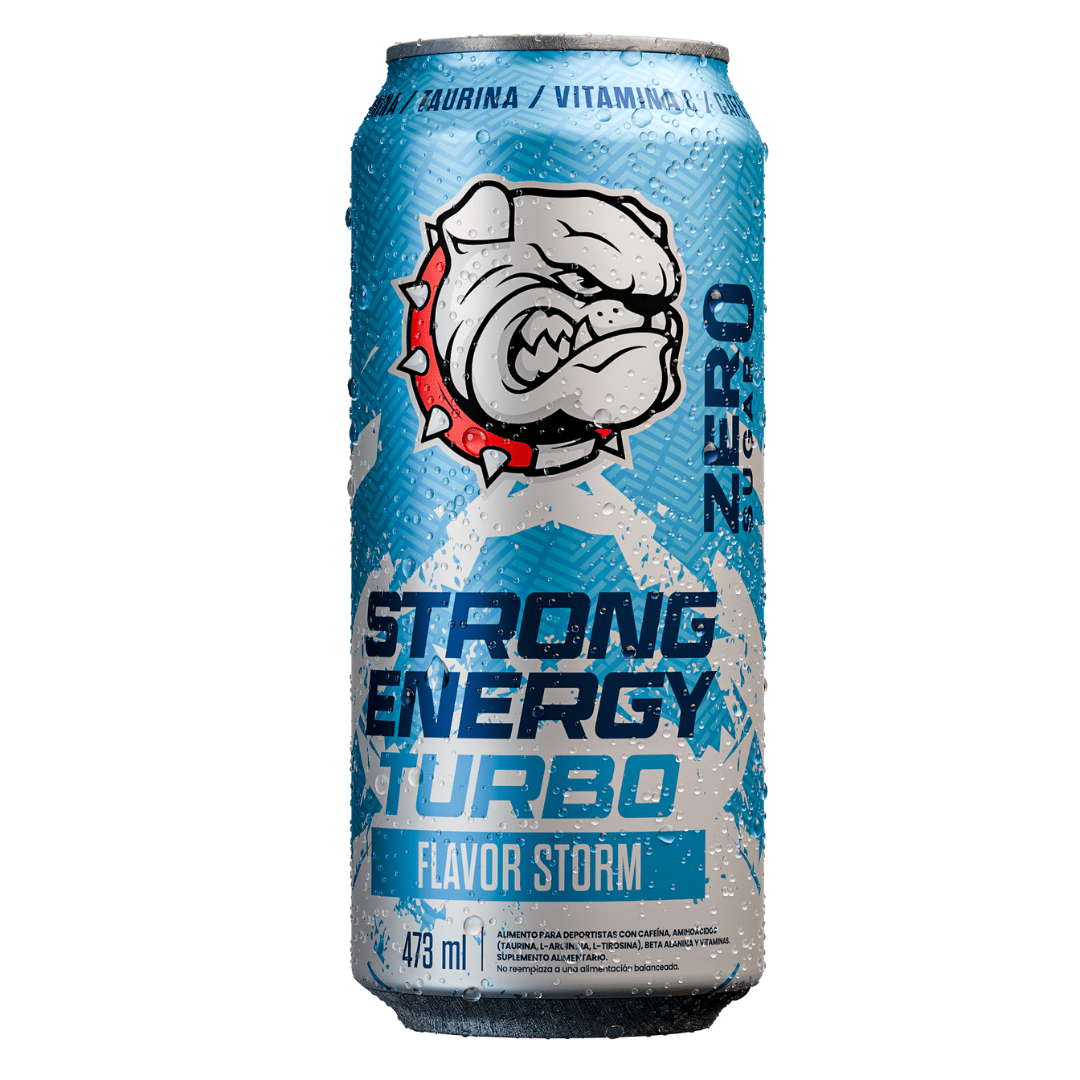 Bebida Strong Energy Turbo Strongest - Flavor Storm