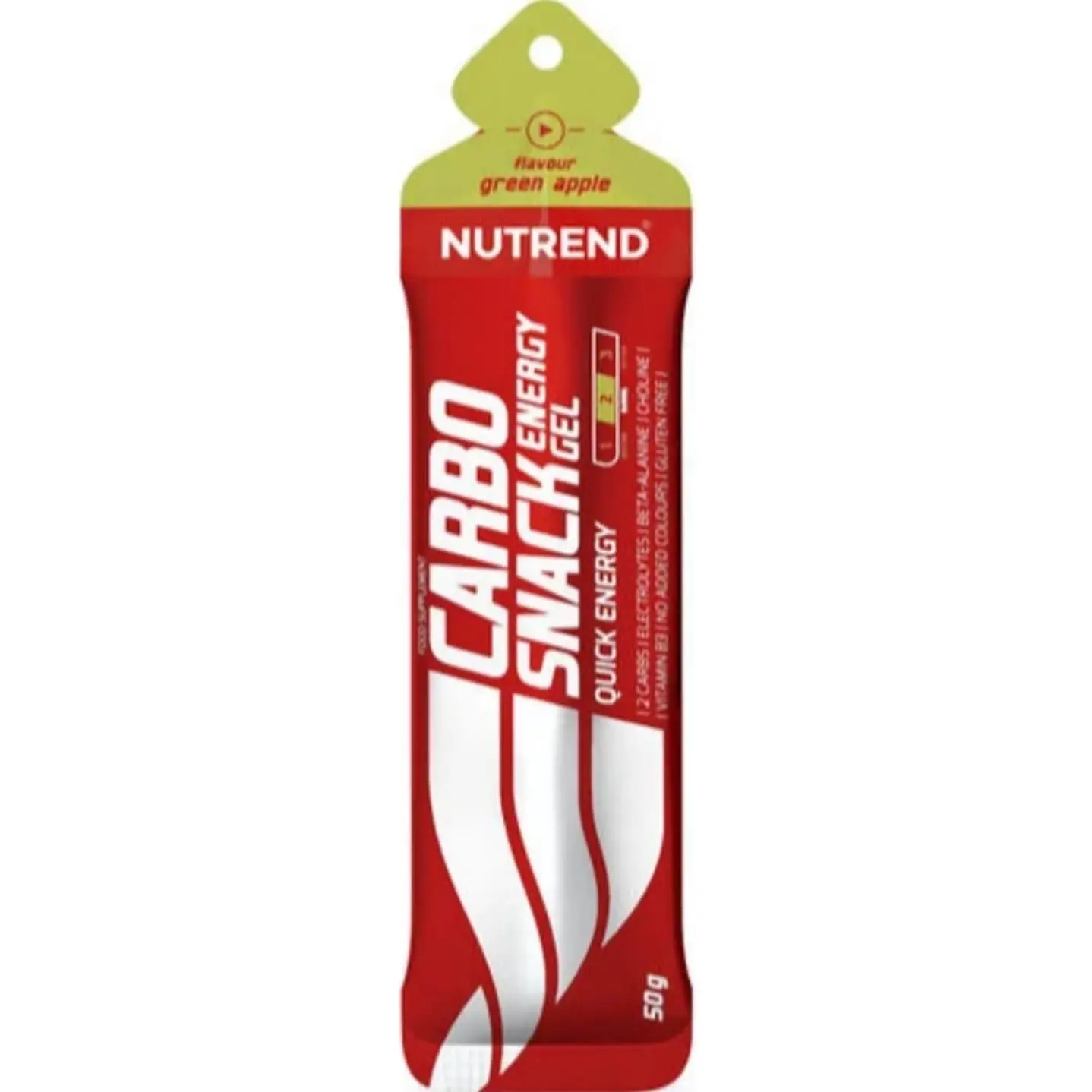 Gel Carbosnack Sachet Nutrend - Green Apple