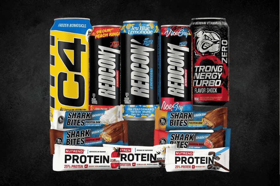 bebidas y snacks banner home